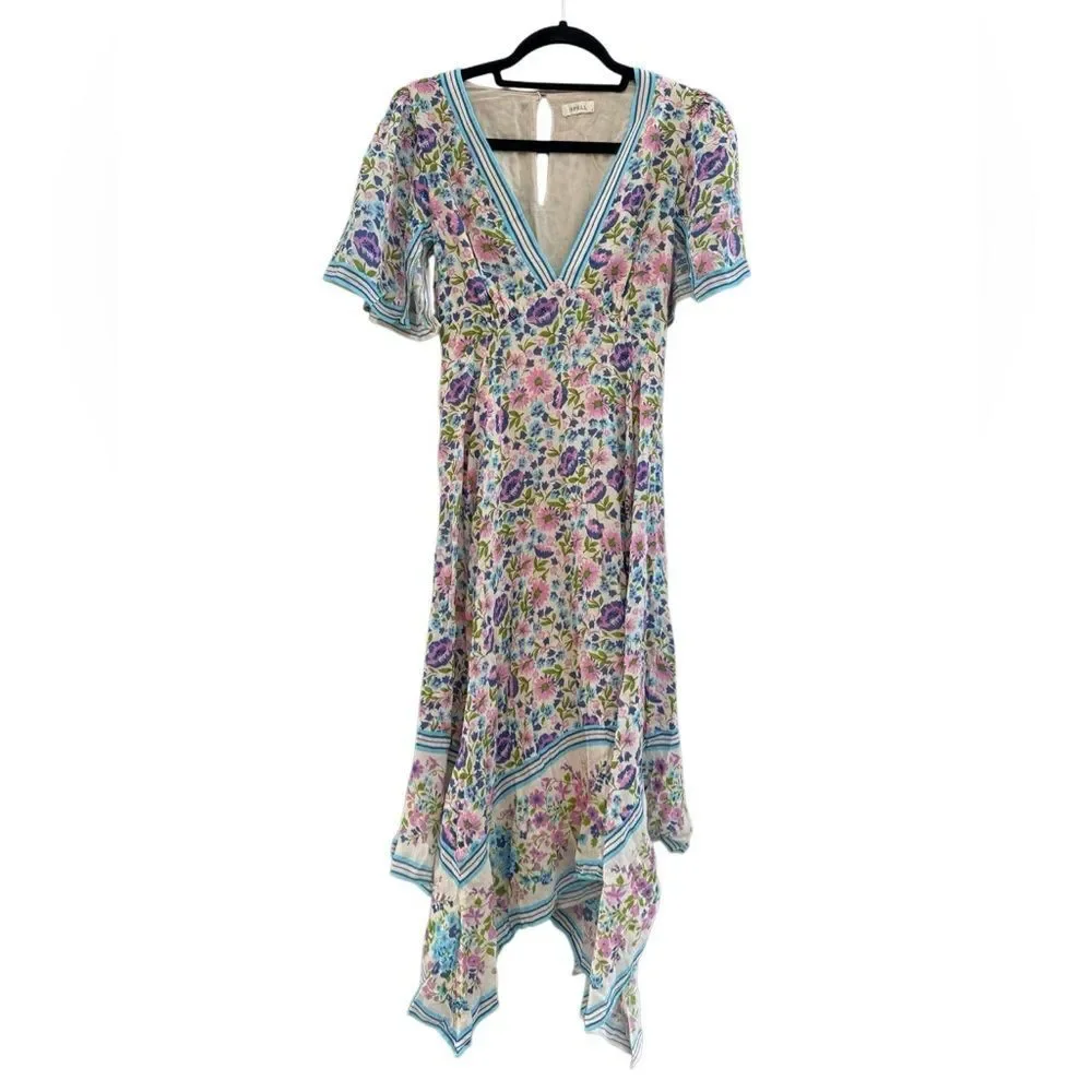 Spell & The Gypsy Women's Impala Lily Handkerchief Boho Midi Dress Size Small - Picture 8 of 13